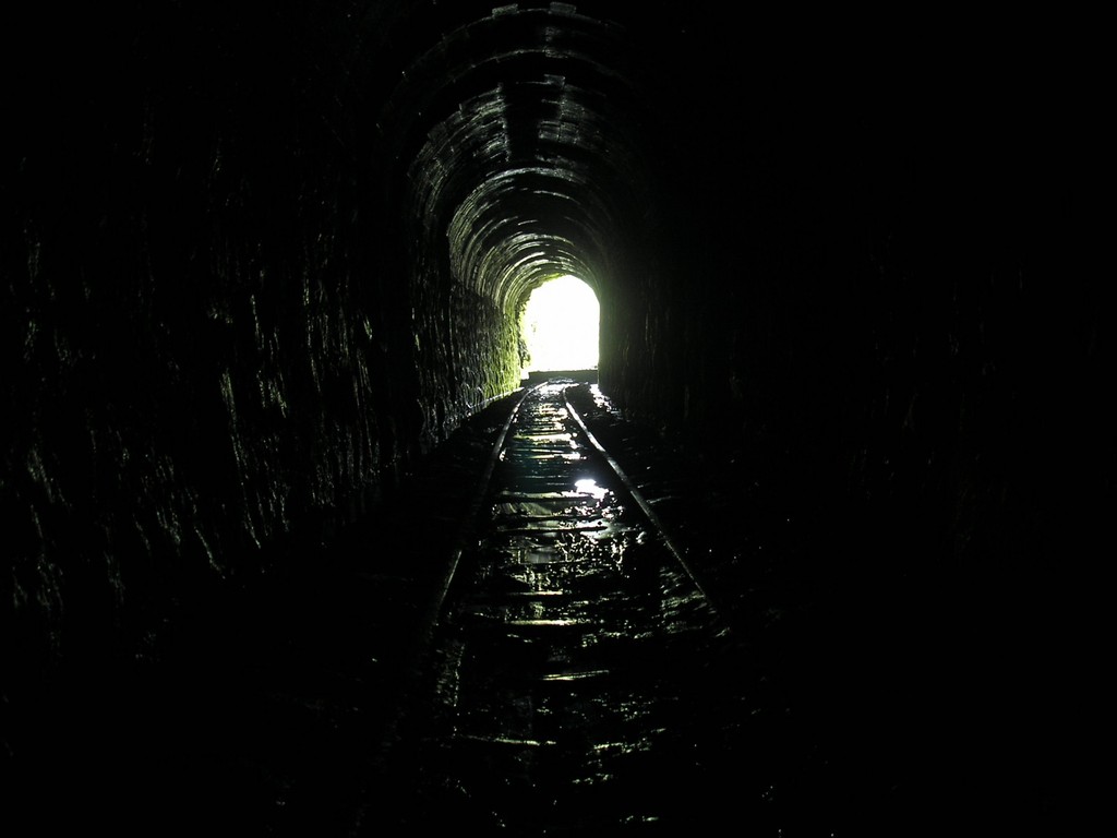 A luz no fim do túnel