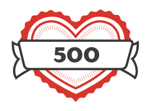 500 posts: uma marca e tanto!