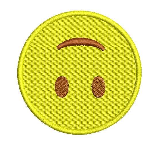 emoji de cabeça para baixo